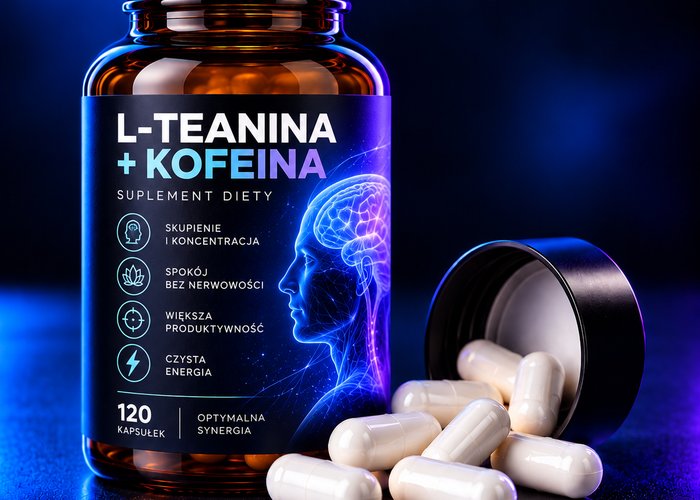 L-teanina + kofeina